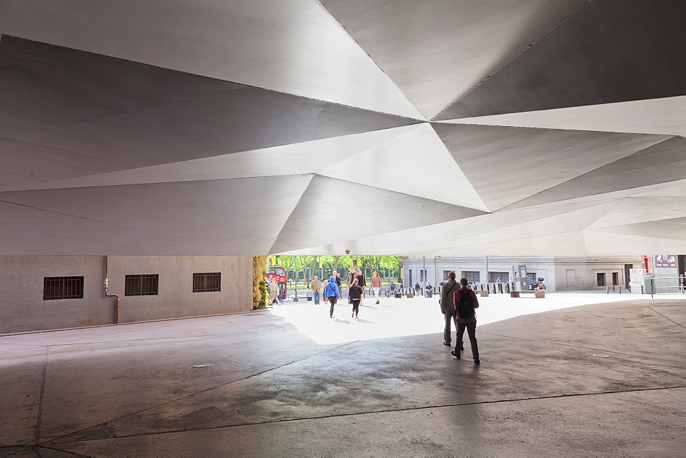 CaixaForum, Museum, Architect Herzog and De Meuron, Madrid, Spain, Europe