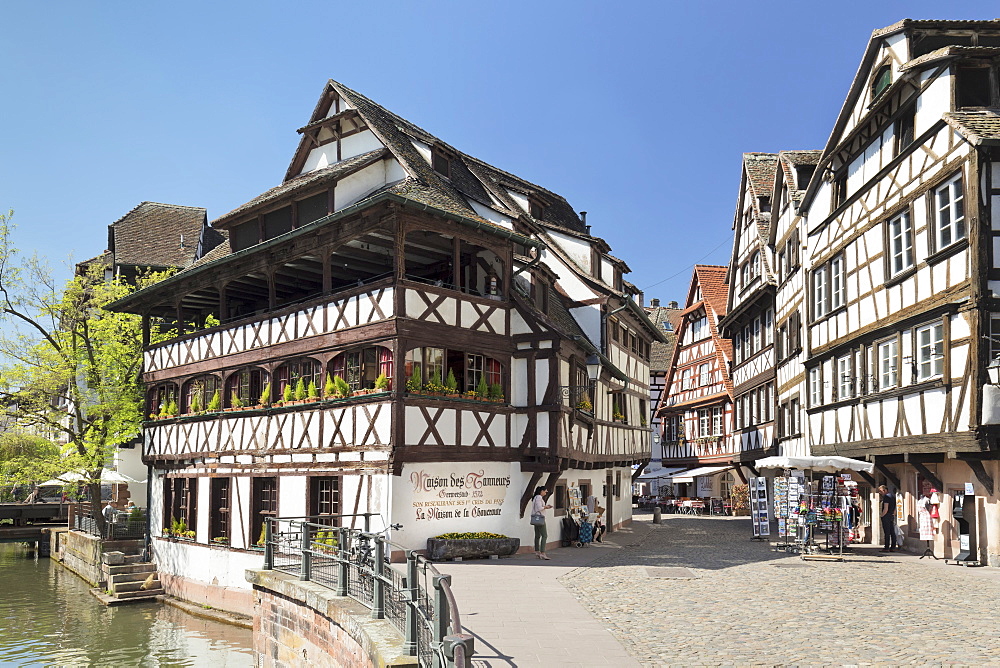 Maison des Tanneurs, La Petite France, UNESCO World Heritage Site, Strasbourg, Alsace, France, Europe