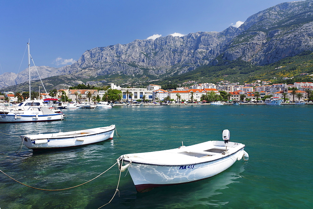 Makarska, Biokovo Mountain, Makarska Riviera, Dalmatia, Croatia, Europe 