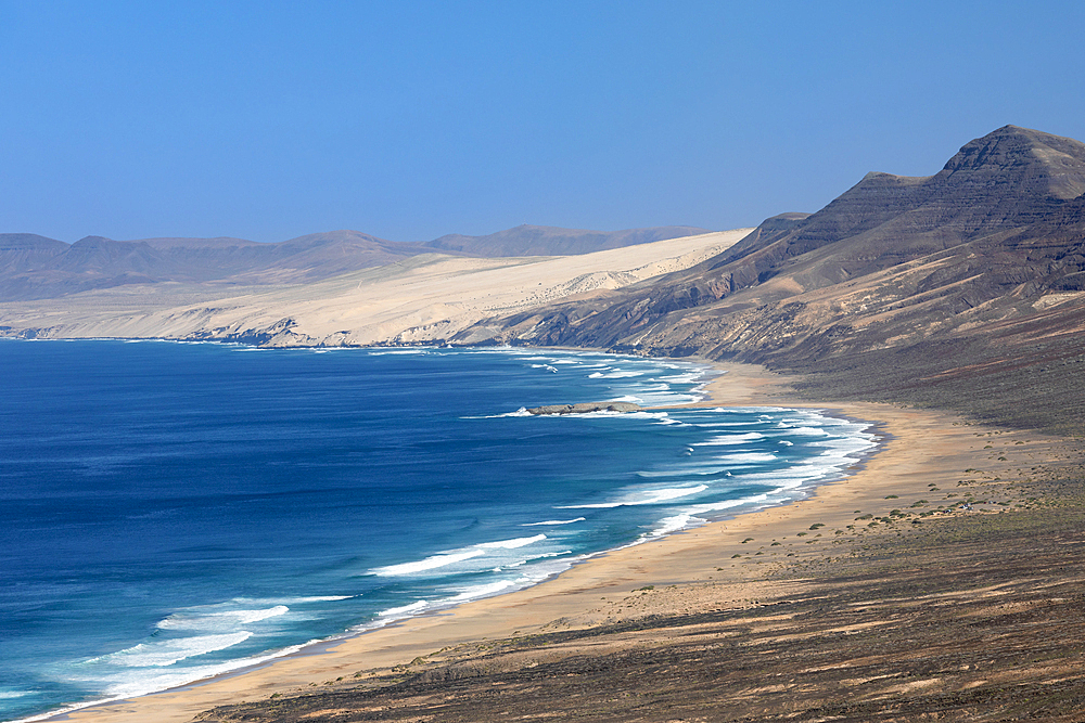 Cofete Beach, Jandia Peninsula, Fuerteventura, Canary Islands, Spain, Atlantic, Europe