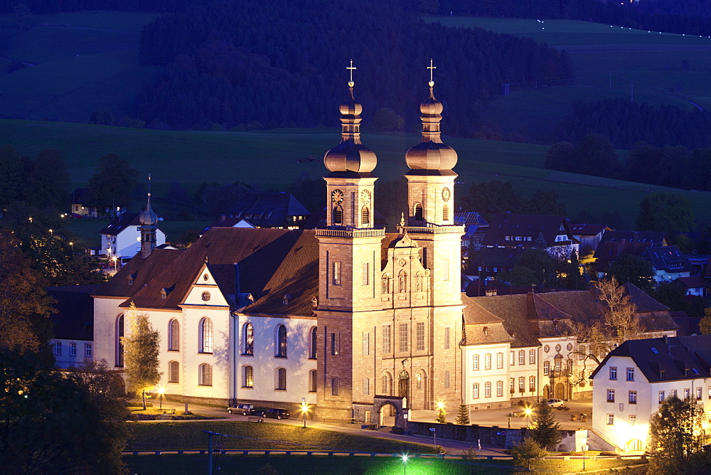 Klosterkirche, (Abbey of St. Peter), Glottertal, Schwarzwald, Baden Wurttemberg, Germany, Europe 