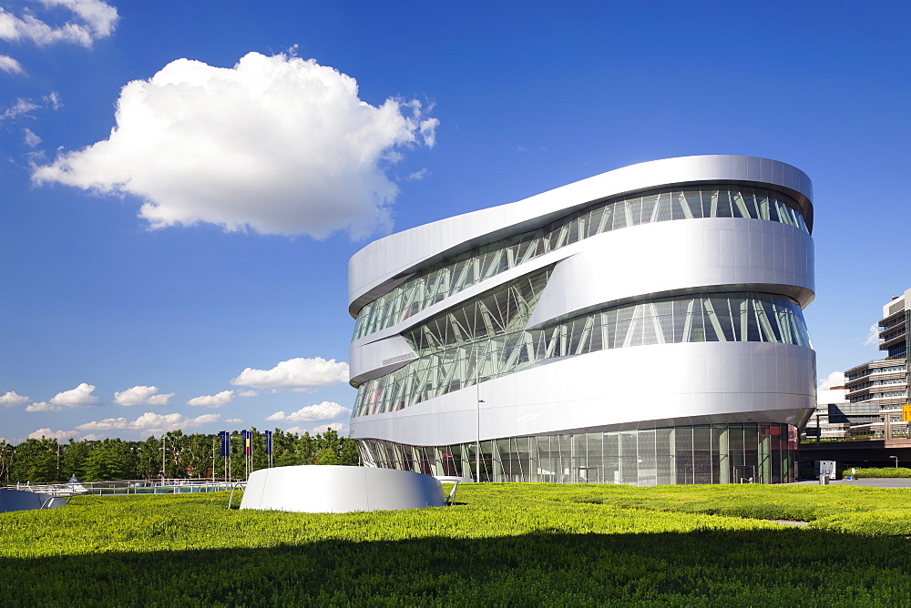 Mercedes Benz Museum, Stuttgart, Baden Wurttemberg, Germany, Europe 