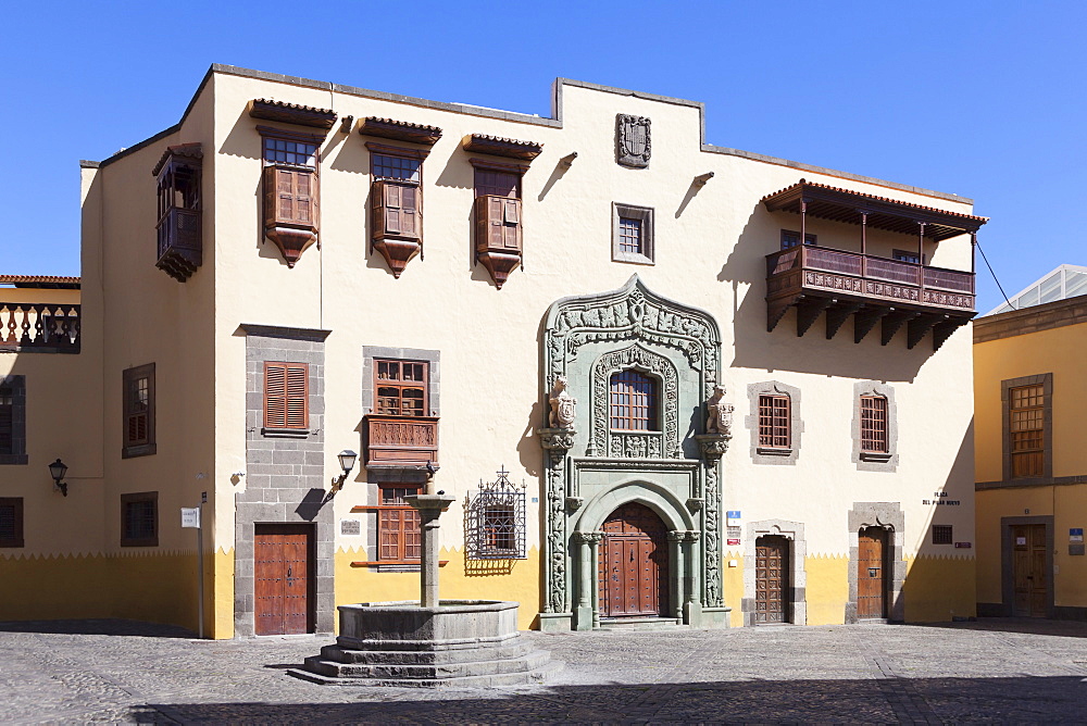 Casa de Colon, Vegueta Old Town, Las Palmas, Gran Canaria, Canary Islands, Spain, Europe 