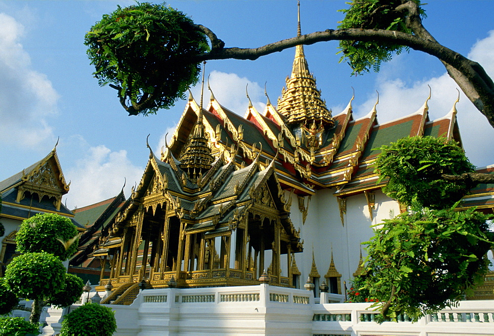 Detail of the Grand Palace (the King's Palace), Bangkok, Thailand