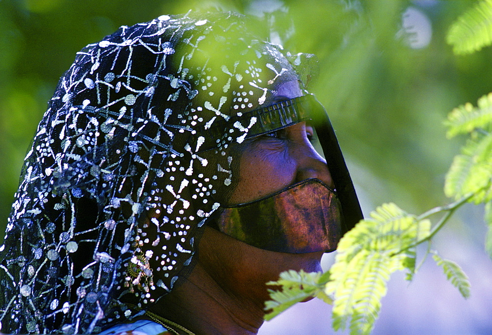 Bedouin woman, Abu Dhabi.