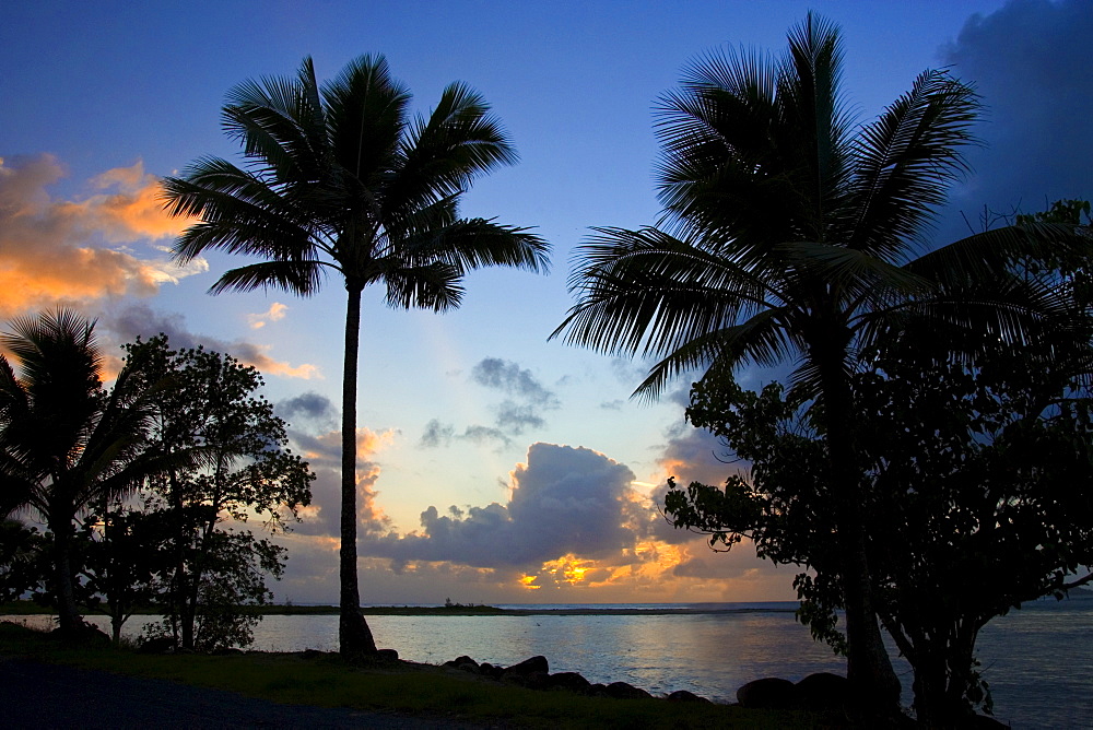 The mouth of the Mossman River at Newell Beach, Daintree, Australia