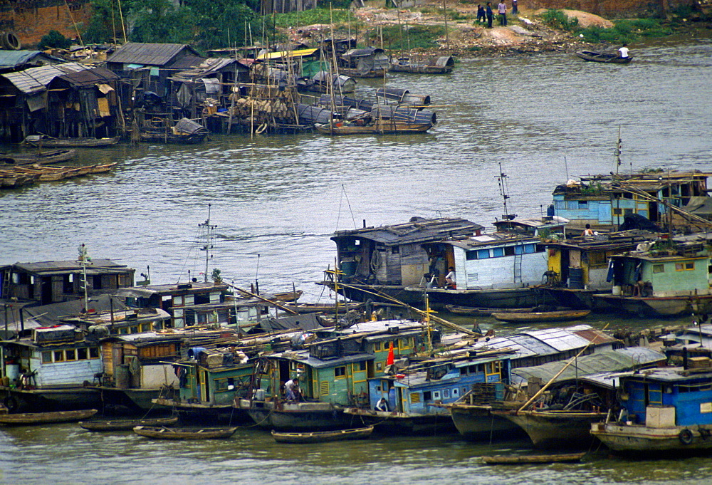 Pearl River, Canton,  China.