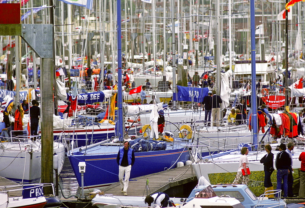 Cowes Harbour, Isle of Wight, United Kingdom