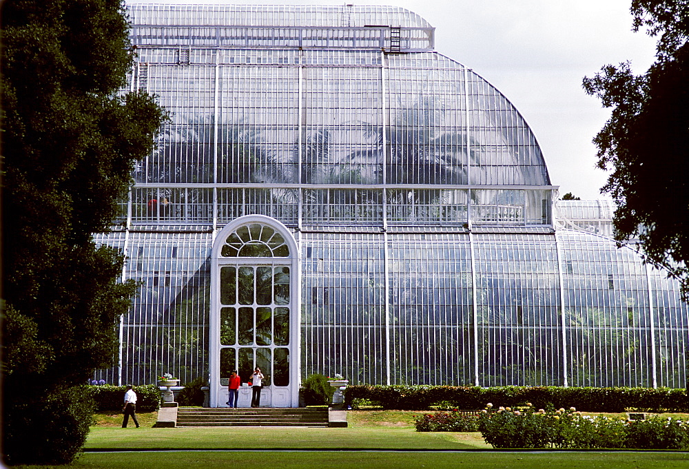 Palm House in Kew Gardens, London, United Kingdom.