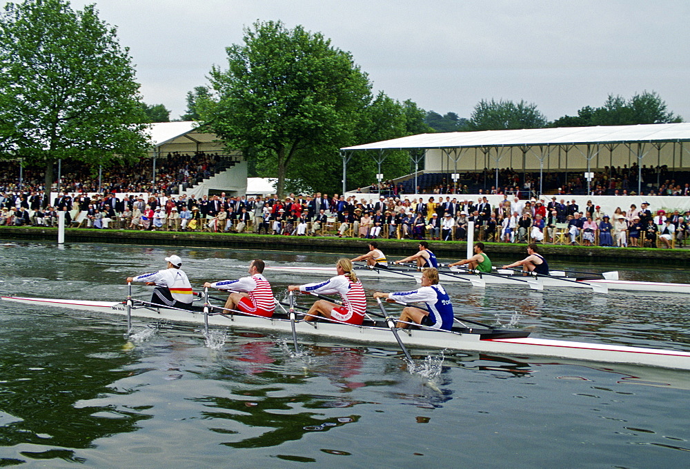 Henley Royal Regatta, Oxfordshire, England, United Kingdom