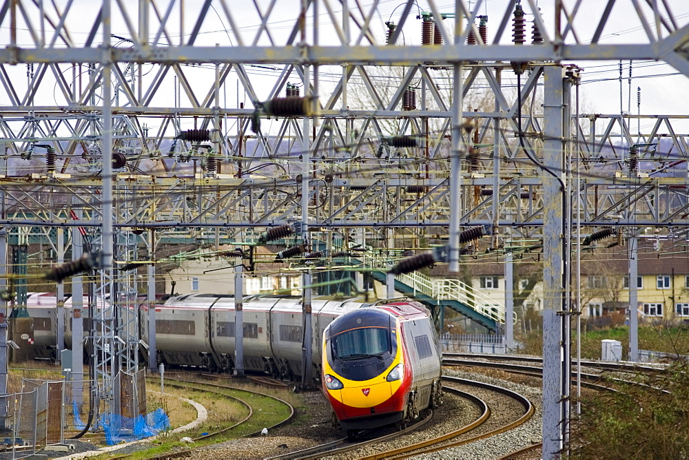 Intercity train, Shropshire, United Kingdom