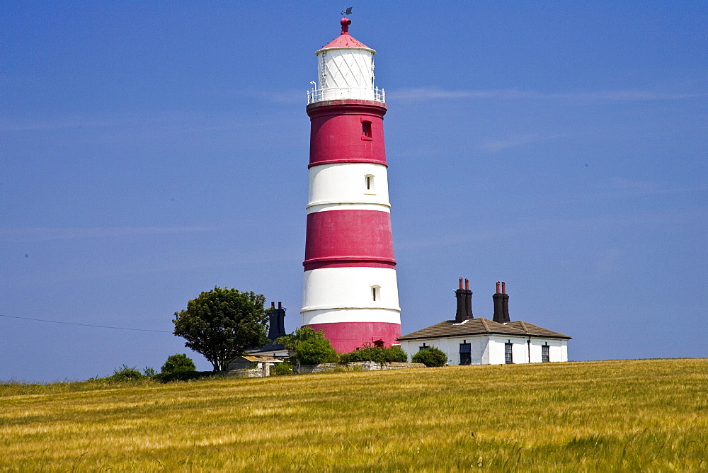 Lighthouse at Happisburgh, Norfolk coast, United Kingdom