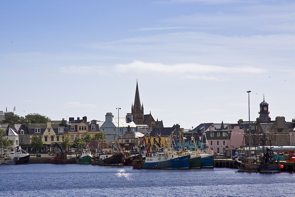 Stornoway harbour, Outer Hebrides, United Kingdom