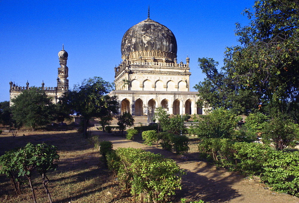 Qutub Shahi  Tombs, Hyderabad,  India.