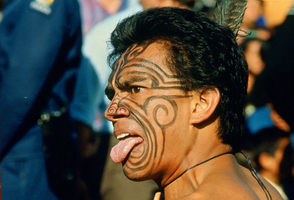 Maori Warrior, New Zealand.