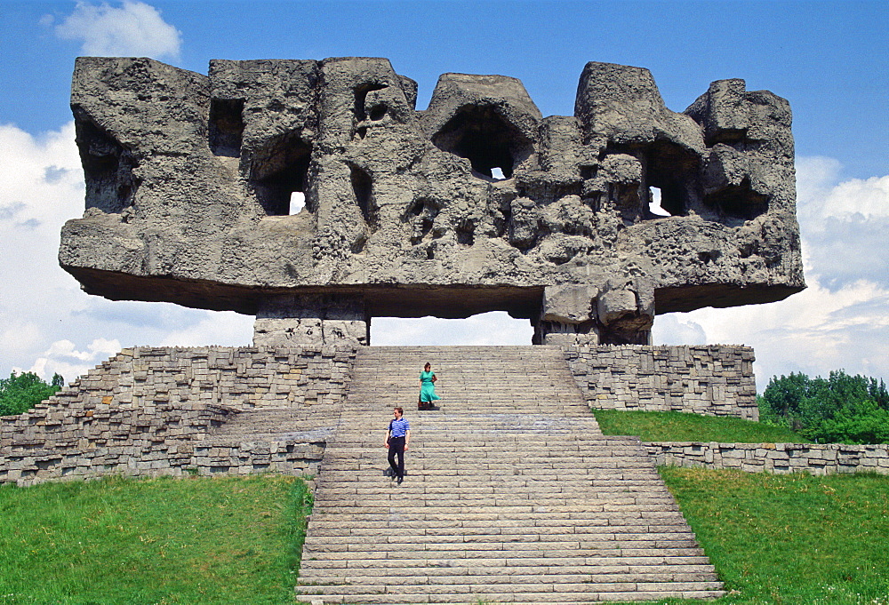 Memorial at Majdanek Concentration Camp, Poland