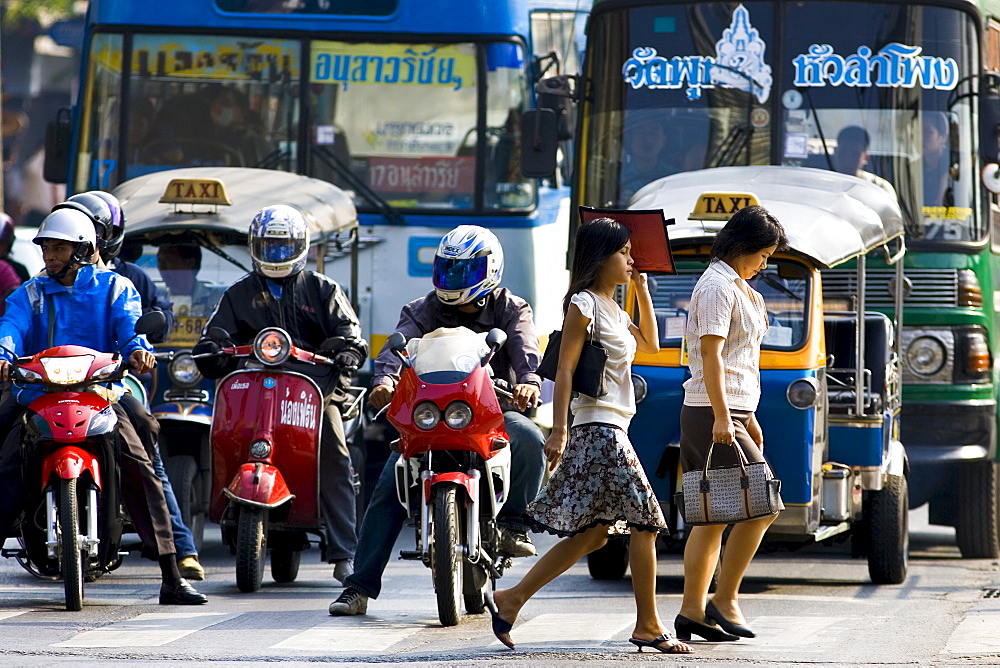 Commuters, Bangkok, Thailand