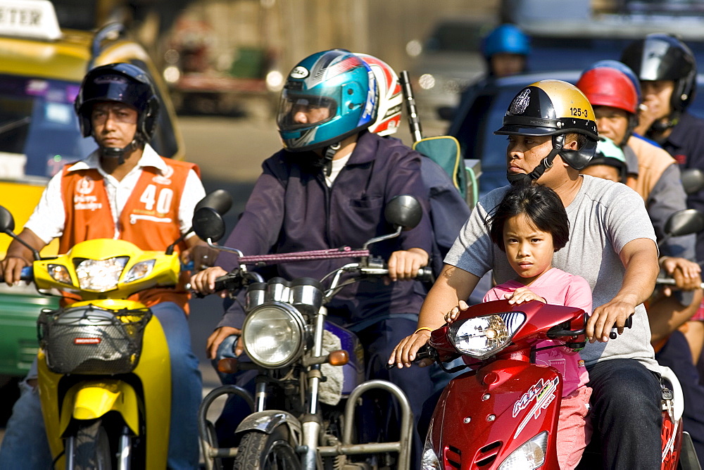 Commuters, Bangkok, Thailand