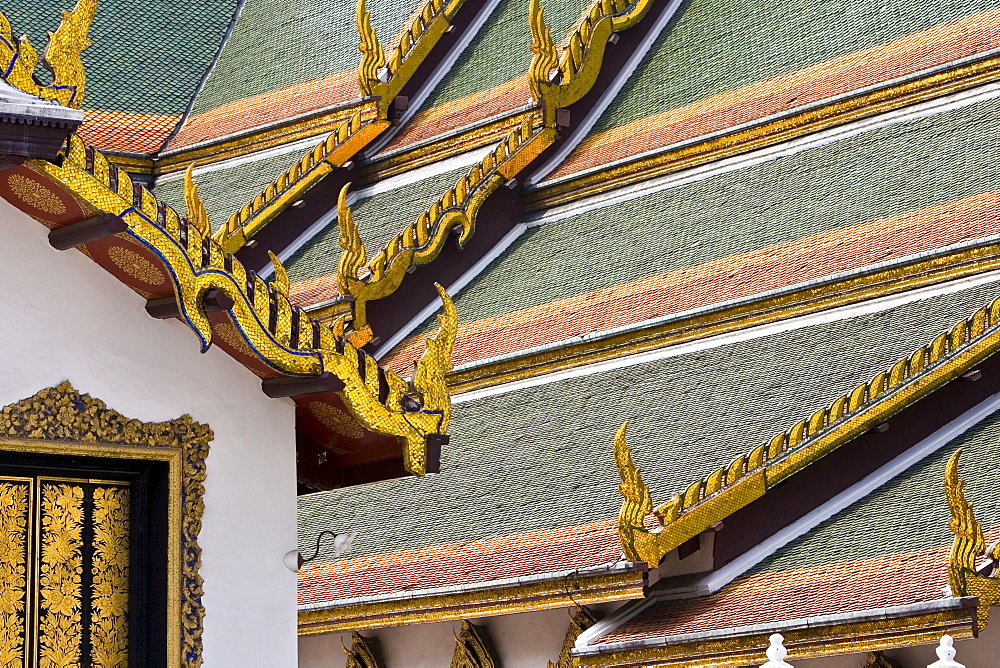 Dusit Maha Prasat Hall roof, Bangkok, Thailand