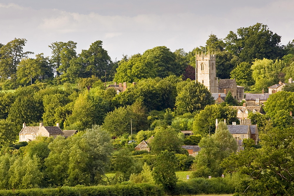 St Faith with All Saints Church in Coleshill, the Vale of White Horse, Oxfordshire, United Kingdom