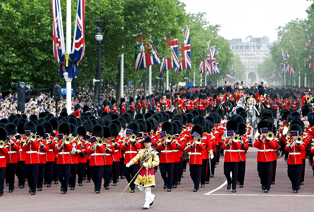 Military Parade, The Mall, London, United Kingdom.