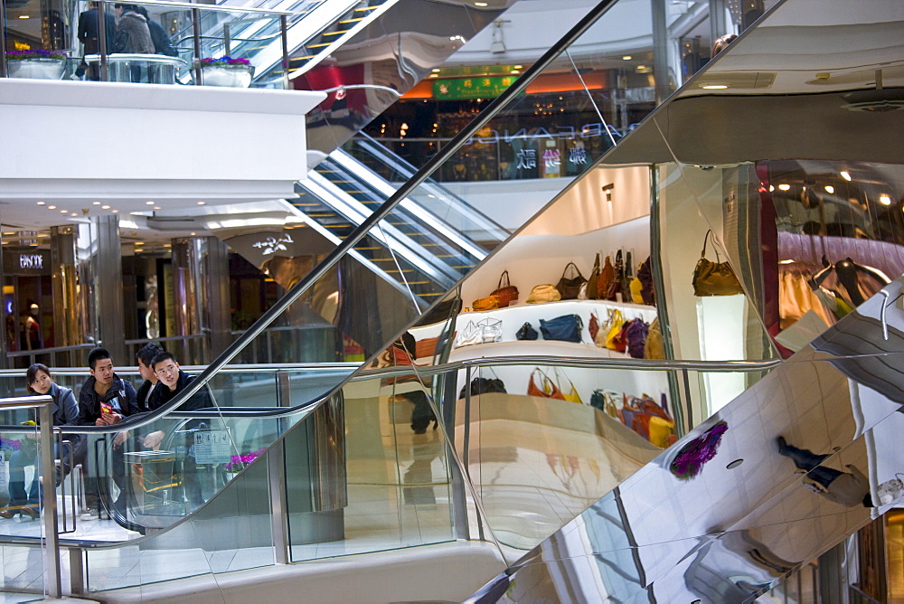 Inside Citic Square Shopping Mall on Nanjing Road, central Shanghai, China