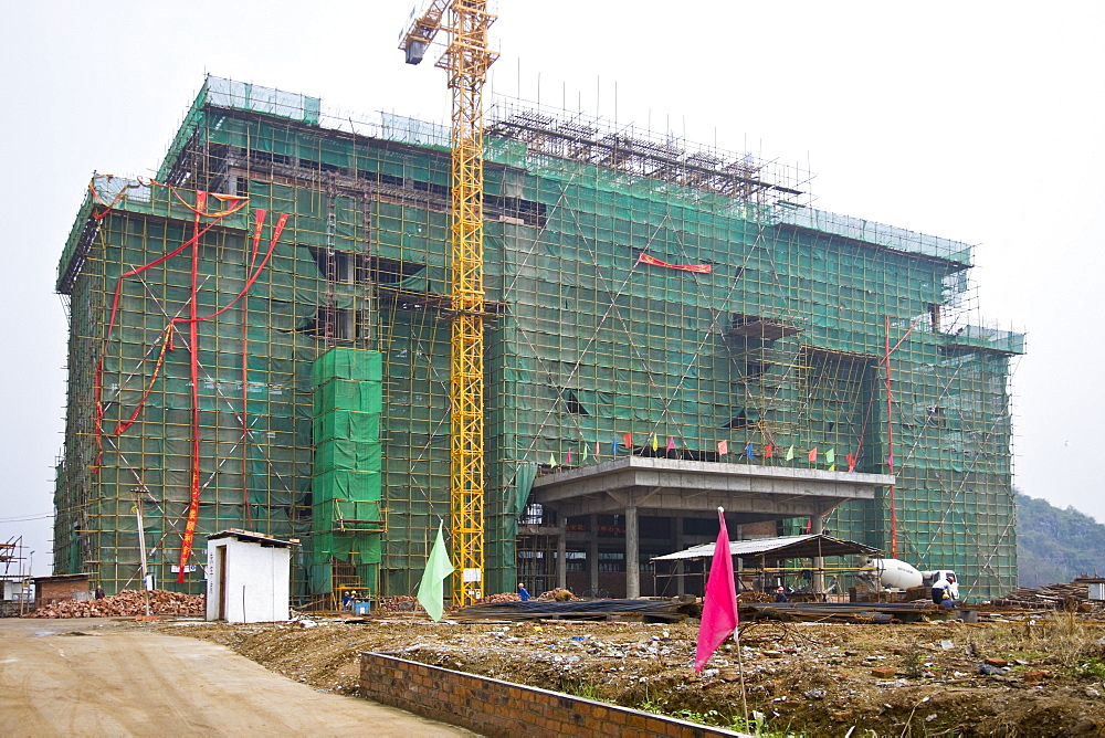 Building site Guilin, China