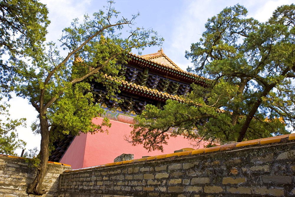 The Spirit Tower at the Ming Tombs site, Chang Ling, Beijing (formerly Peking), China