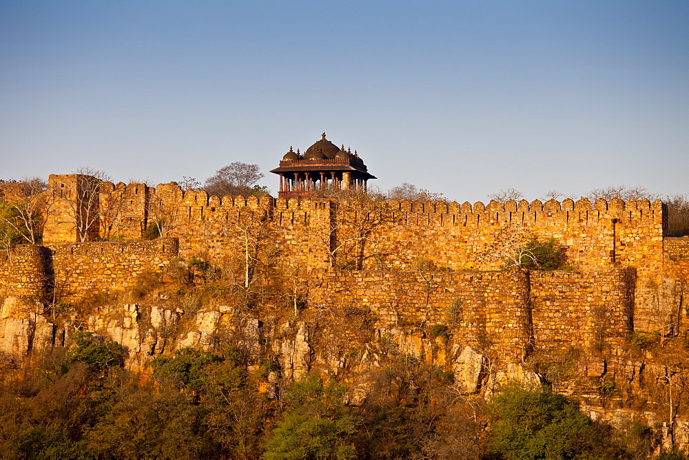 Ganesh Dham muslim temple at Ranthambhore Fort, Ranthambhore, Rajasthan, Northern India