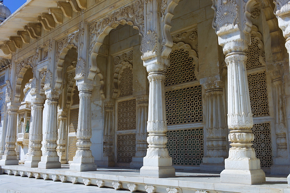 Jaswant Thada, the Maharaja of Jodhpur Memorial, built 1906, at Jodhpur in Rajasthan, Northern India