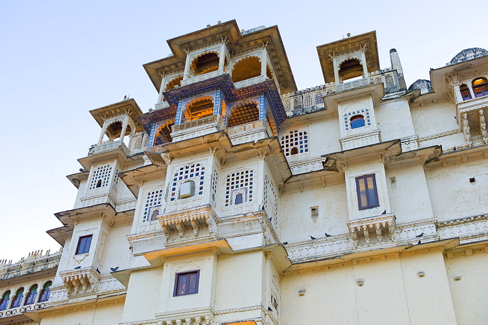 The City Palace of 76th Maharana of Mewar, His Highness, Shriji Arvind Singh Mewar of Udaipur, the Zenana Mahal, Rajasthan, India