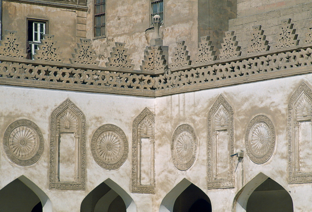 Detail of the Alcazhar Mosque in Cairo, Egypt