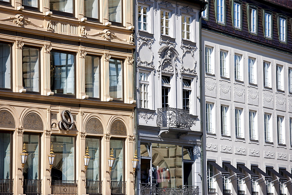 Maximillianstrasse in Central Munich by Residence Palace, Bavaria, Germany