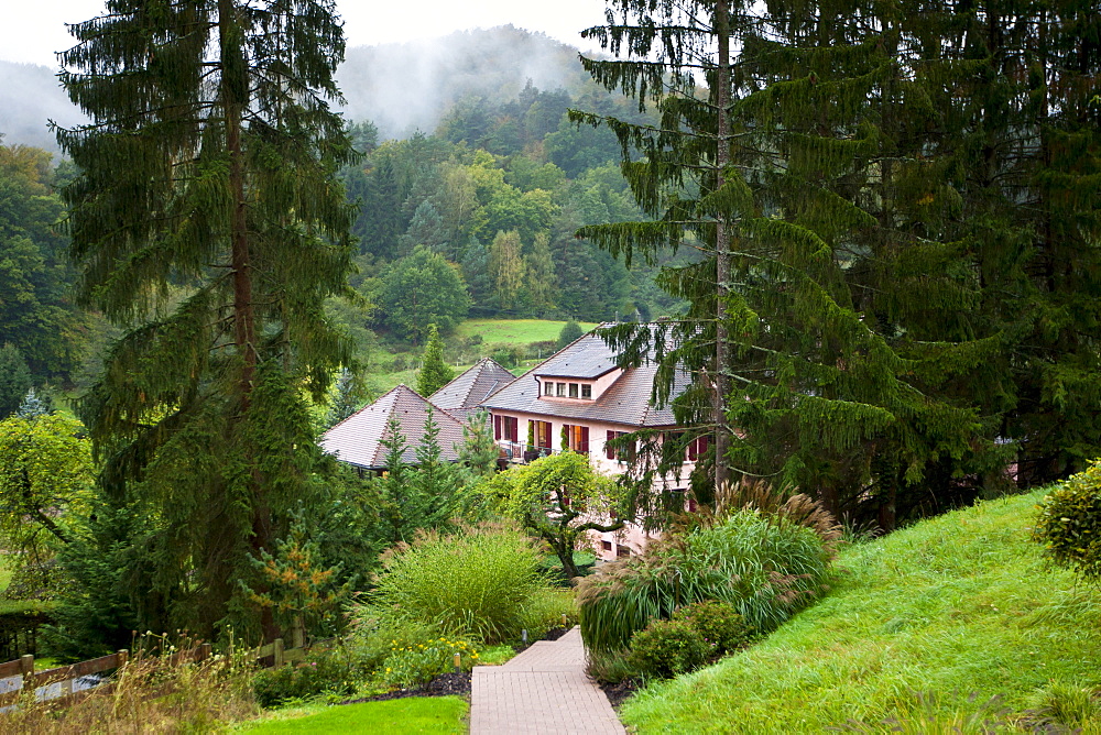 Hotel L'Arnsbourg - Hotel K at Baerenthal, Moselle, in the French Alps, France