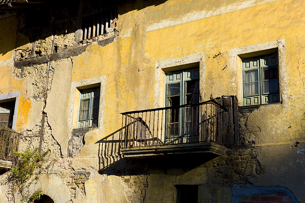 Traditional Basque architecture in the Biskaia Basque region of Northern Spain