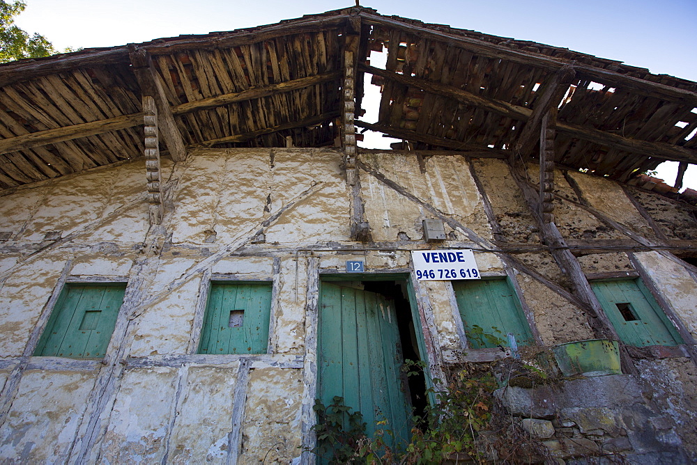 Traditional Basque house for sale  in the Biskaia Basque region of Northern Spain