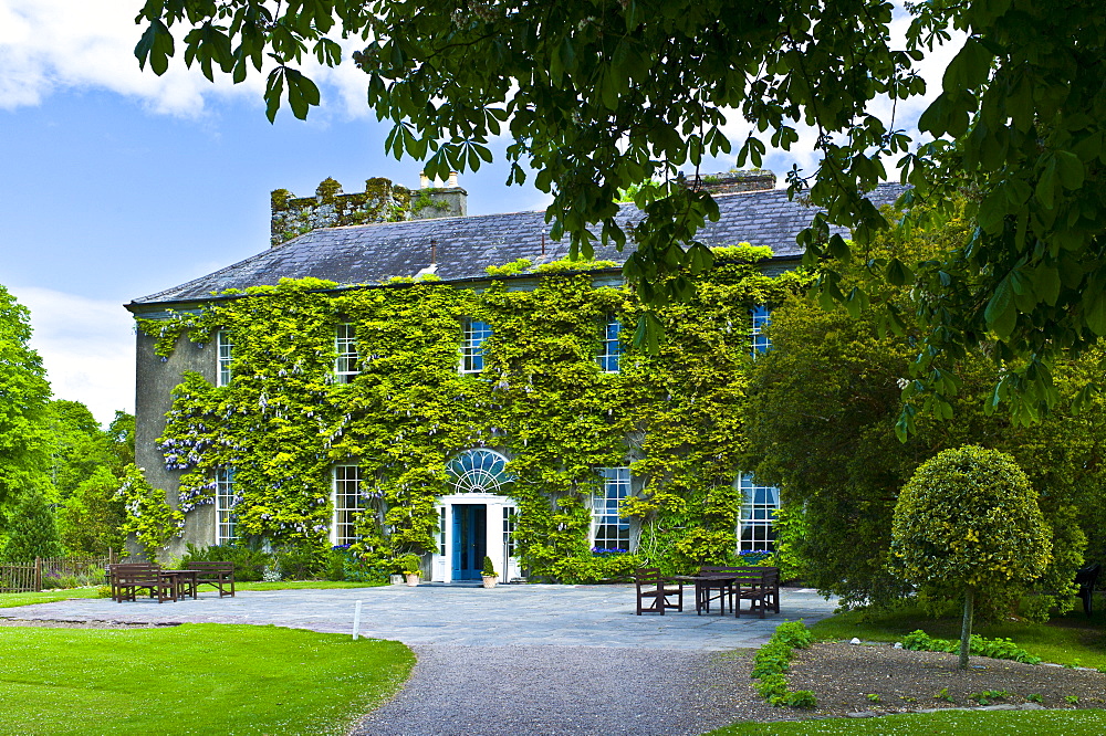 The famous Ballymaloe House Hotel and Cookery School, Shanagarry, County Cork, Ireland