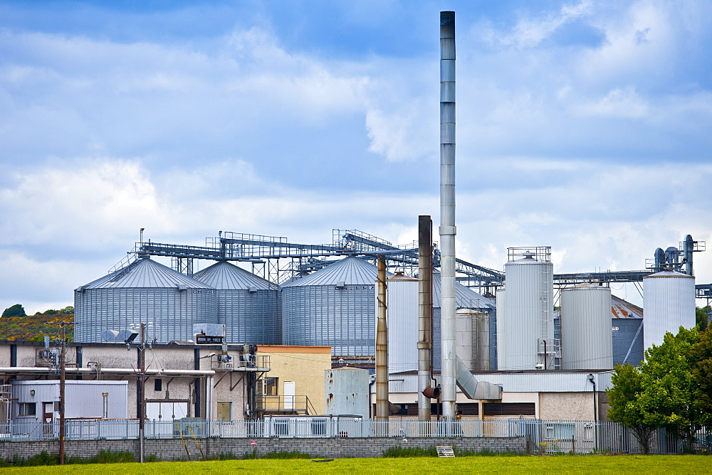 Dairygold Agri milk and cheese processing plant works at Mogeely, County Cork, Ireland