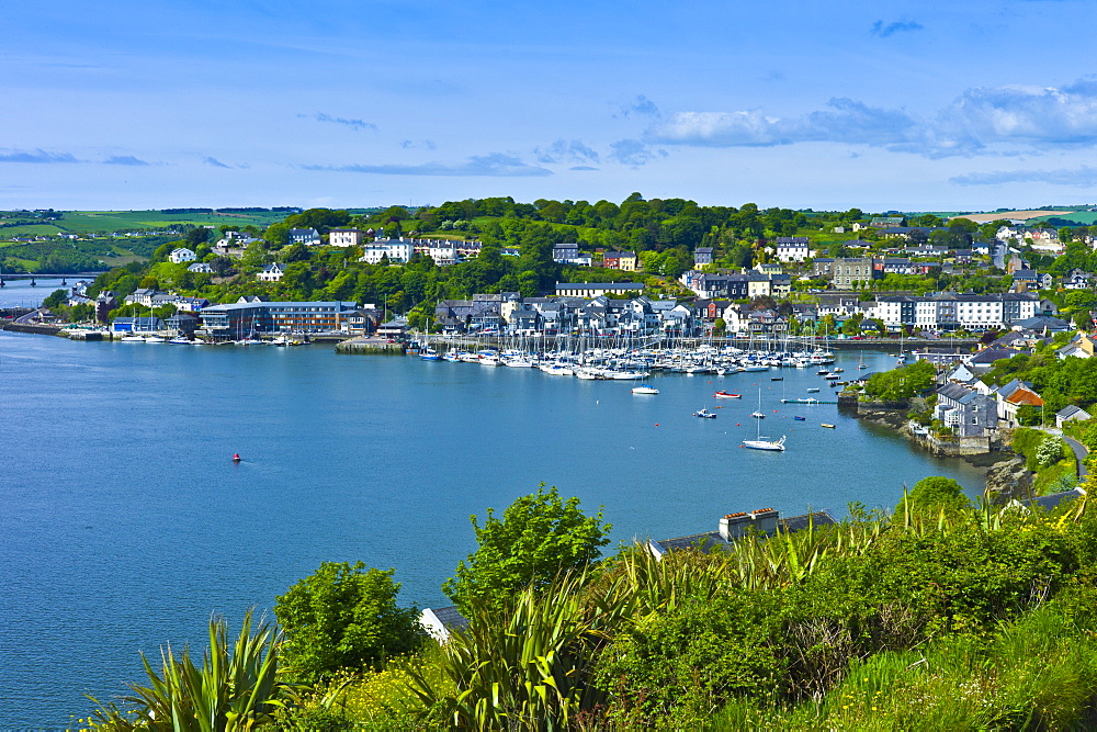 Popular tourist destination Kinsale harbour from Scilly, County Cork, Ireland