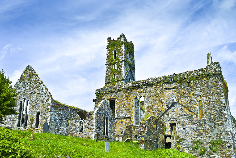 Ruins of a Franciscan friary built 13th and 17th Century, Timoleague, County Cork, Ireland