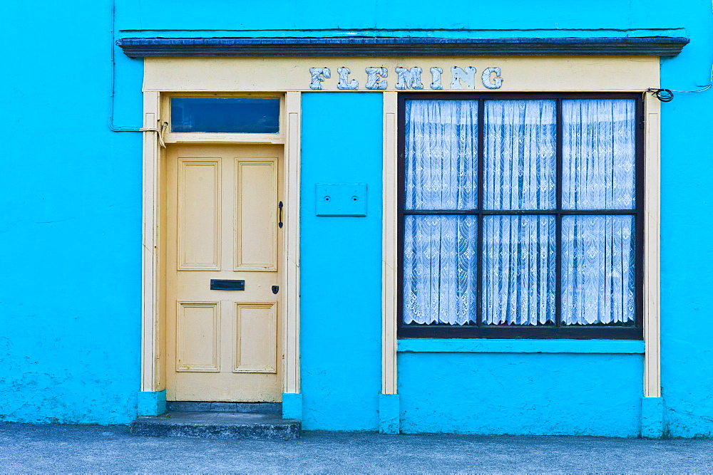 Fleming shop front at Courtmacsherry, County Cork, Ireland