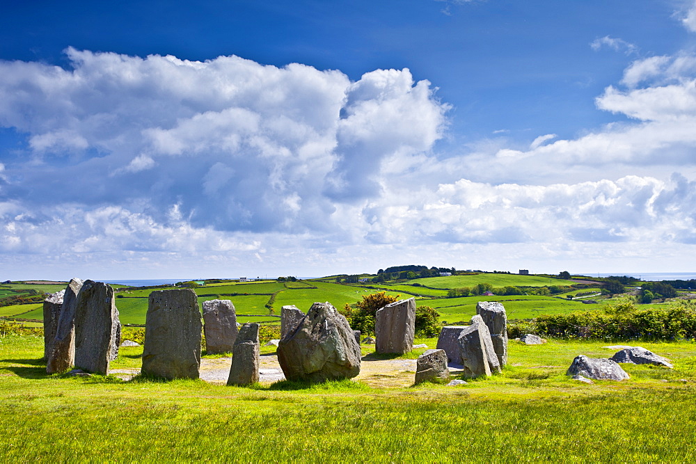 Drombeg Stone Circle, County Clare, West of Ireland