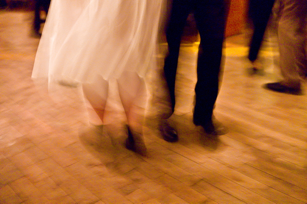 Traditional Irish set dancing at a Ceilidh at Vaughan's Bar in Kilfenora, County Clare, West of Ireland