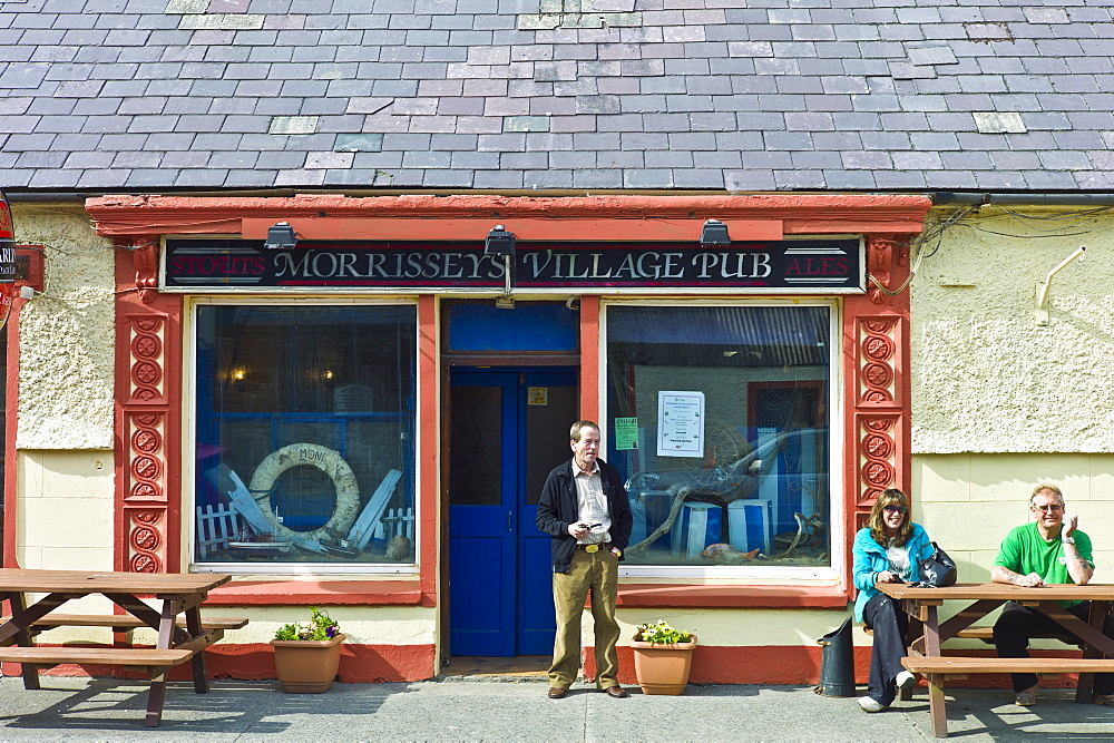 Morrissey's Village Pub traditional bar in Carrigaholt, County Clare, West of Ireland