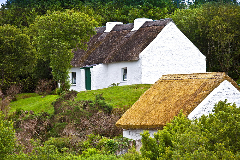 Cottage home of Patrick Pearse, Irish rebel leader,  now a National Monument near Ros Muc, Connemara, County Galway, Ireland