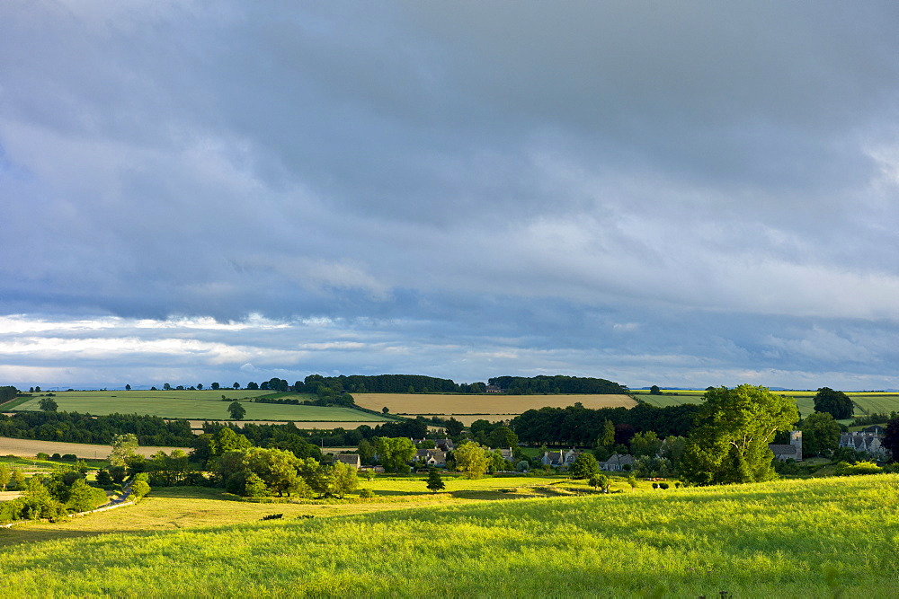 Village of Asthall in The Cotswolds, Oxfordshire, England