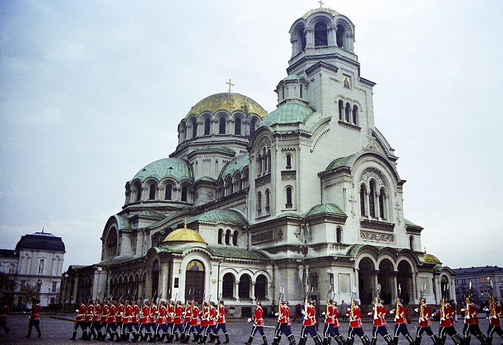 Alexander Nevsky Cathedral in Sofia, Bulgaria, Eastern Europe