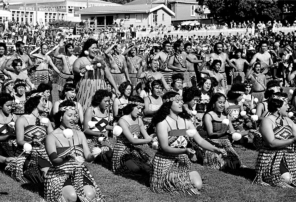 Traditional maori ceremony, New Zealand