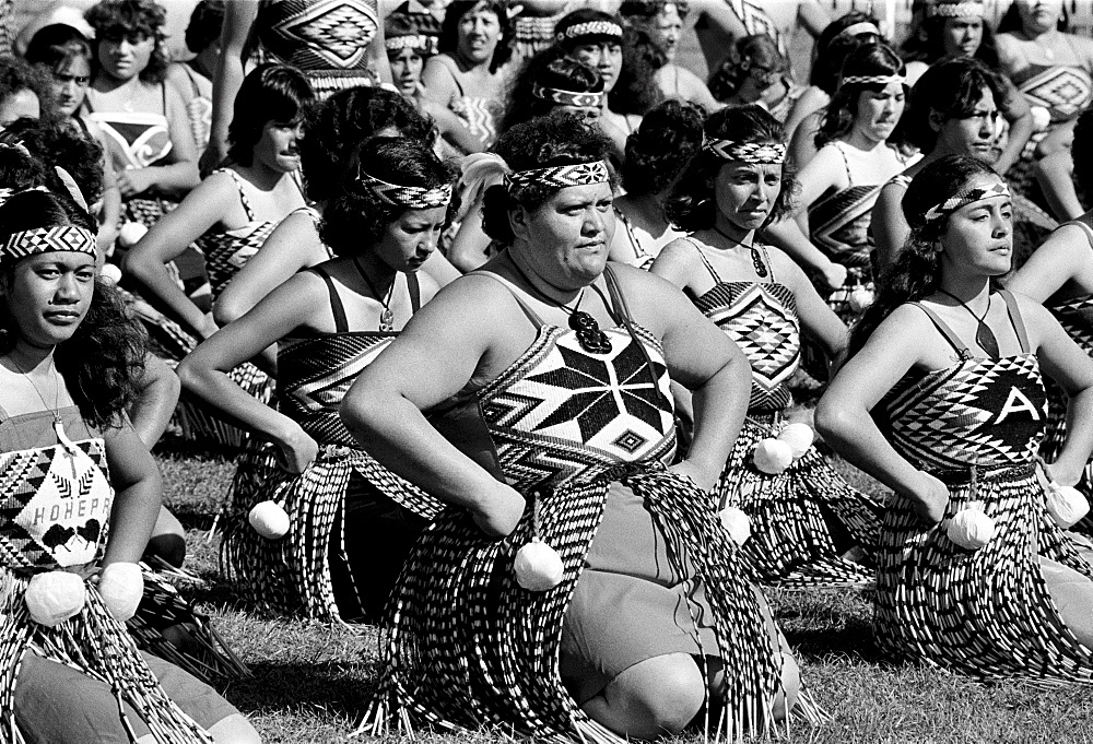 Traditional maori ceremony, New Zealand