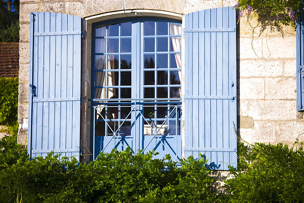 French hotel, Hostellerie Les Griffons, in town of Bourdeilles near Brantome in Northern Dordogne, France